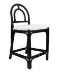 Arched Rattan Counter Stool