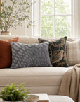 Cobble Embroidered Pillow