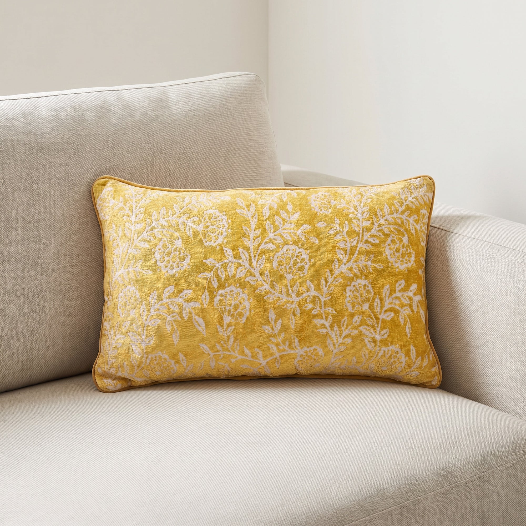 Marigold Jacquard Pillow
