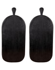 Emma 11.5" Wood Serving Board, Set of 2