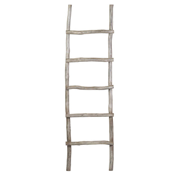 Dalillah Wooden Decorative Ladder