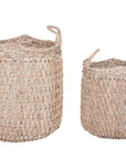 Avion Oversize Seagrass Basket, Set of 2