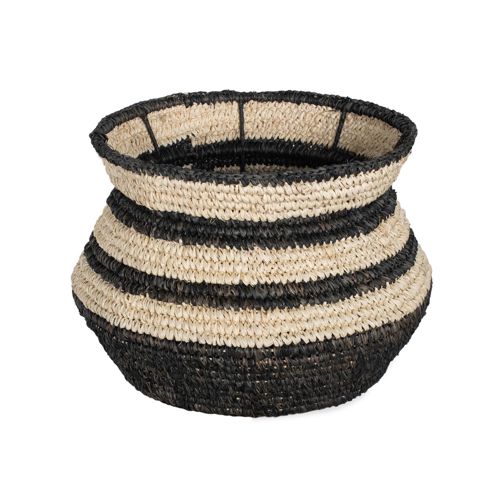 Indigo Road by Egypt Sherrod x East at Main Striped Seagrass Basket