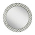 Round Aurora Bone Inlay Wall Mirror Bone Inlay wall mirror