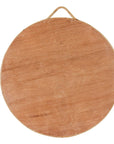 Cally 29" Round Rattan Mirror