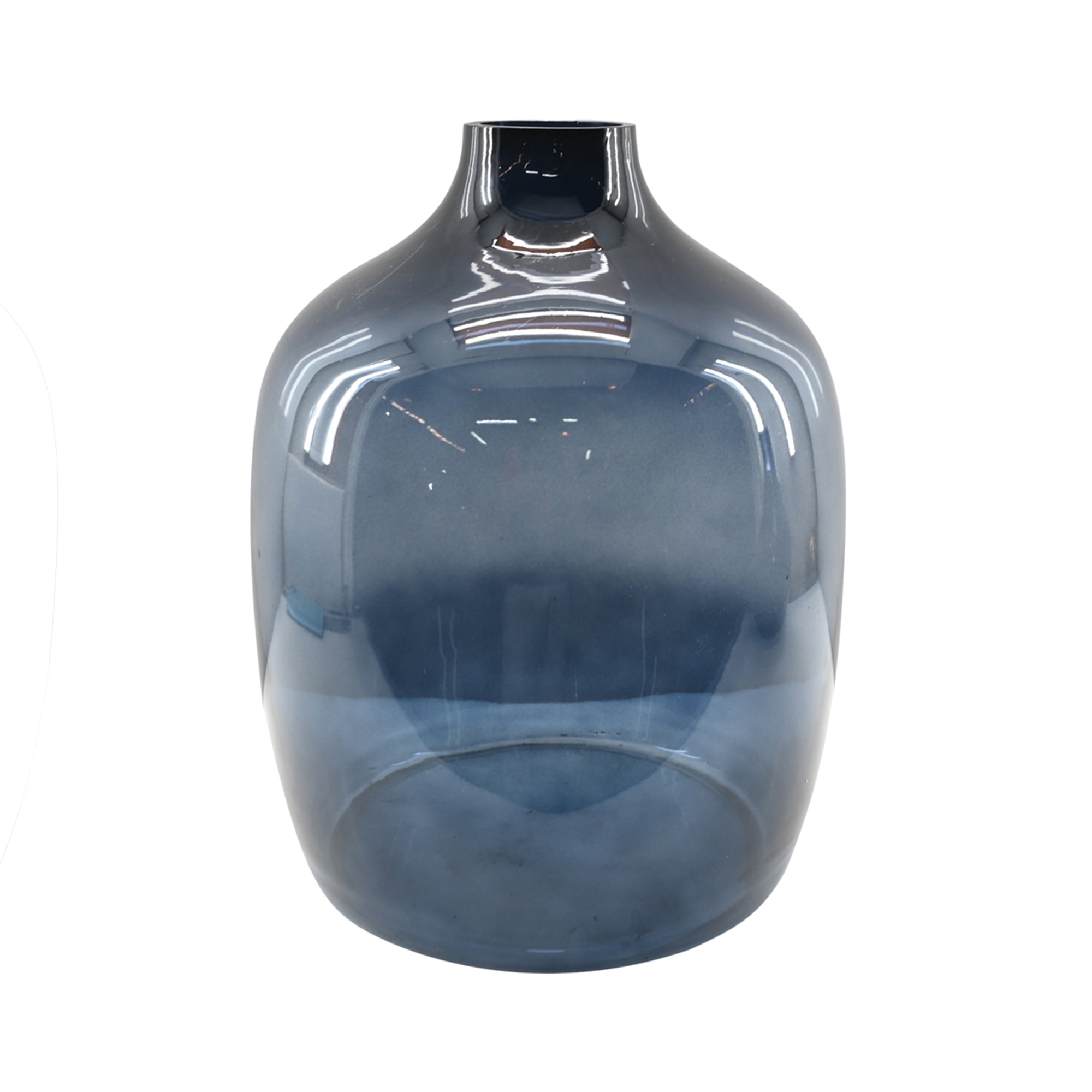 Indigo Road by Egypt Sherrod x East at Main Caspian Hand Blown Glass Vases