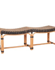 Double Wave Bench