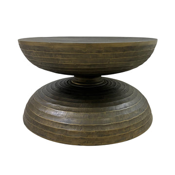 Indigo Road by Egypt Sherrod x East at Main Alto Textured Metal Coffee Table
