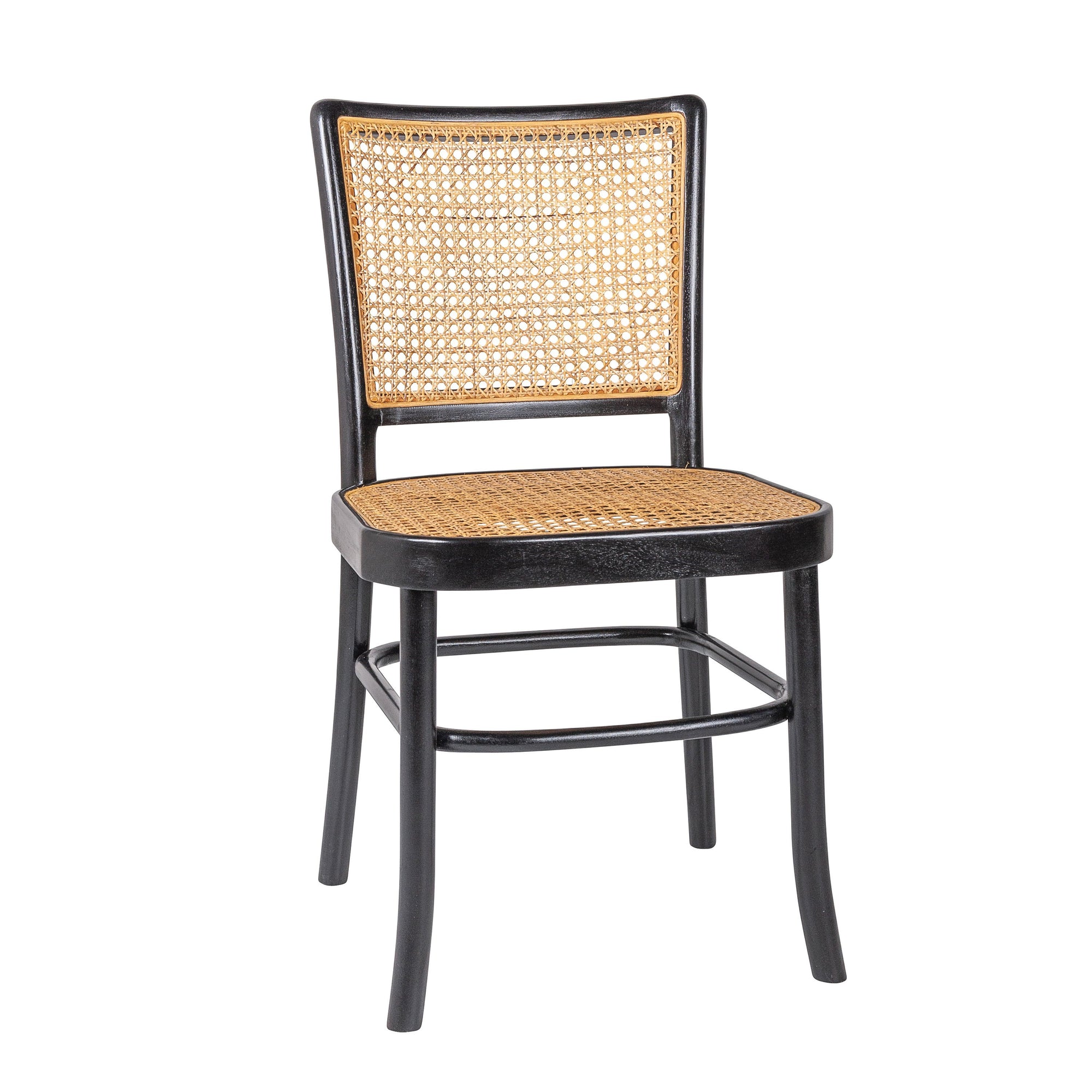 Keilen Cane Dining Chairs, Set of 2