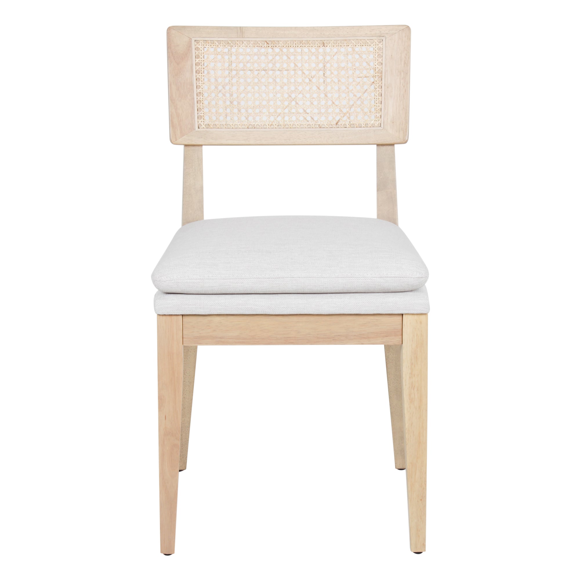 Cane Back Dining Chair, Set of 2