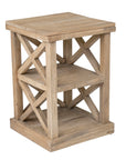 Hudson Cross Accent Table