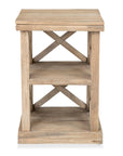 Hudson Cross Accent Table