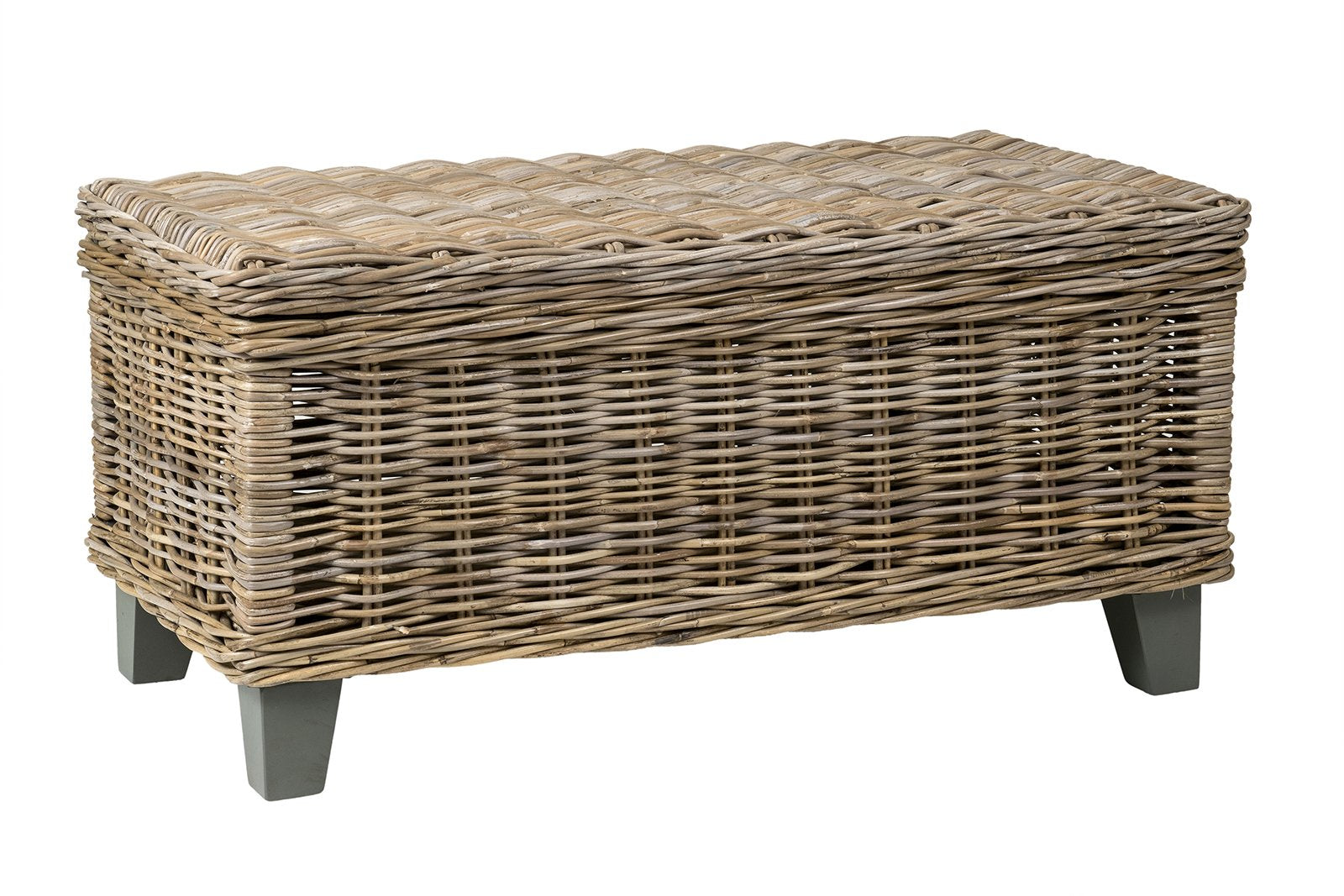 Brown Rattan Coffee Table