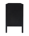 Avalon 3 Door Chest, Black