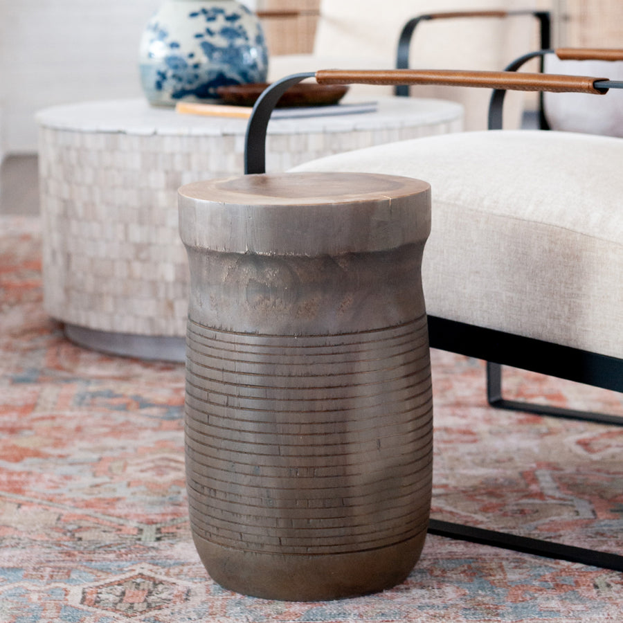 Kenton Round Drum Table