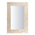 white Campbell 27" Capiz Shell Mirror Capiz Shell wall mirror