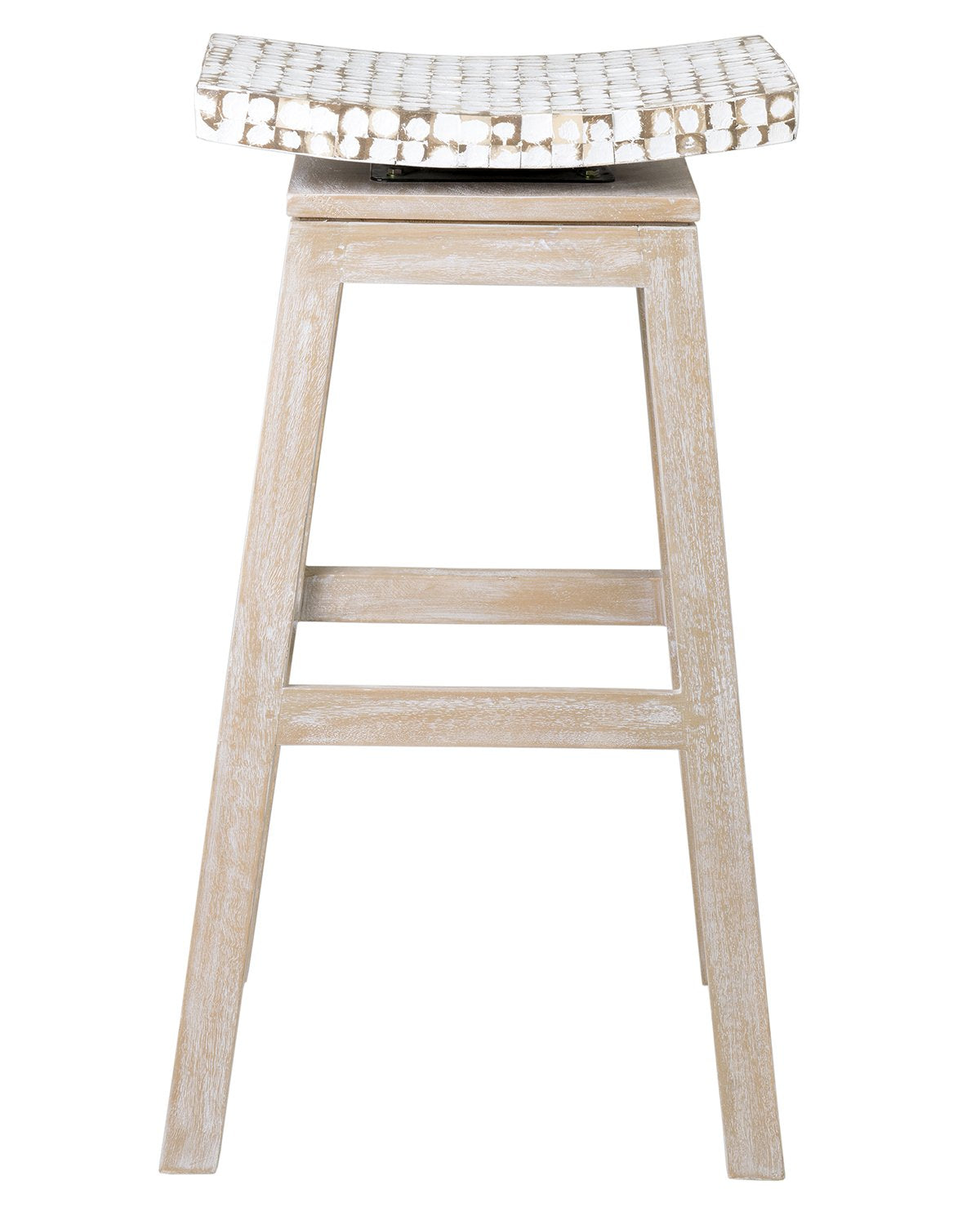 Lawson Wood &amp; Coconut Stool