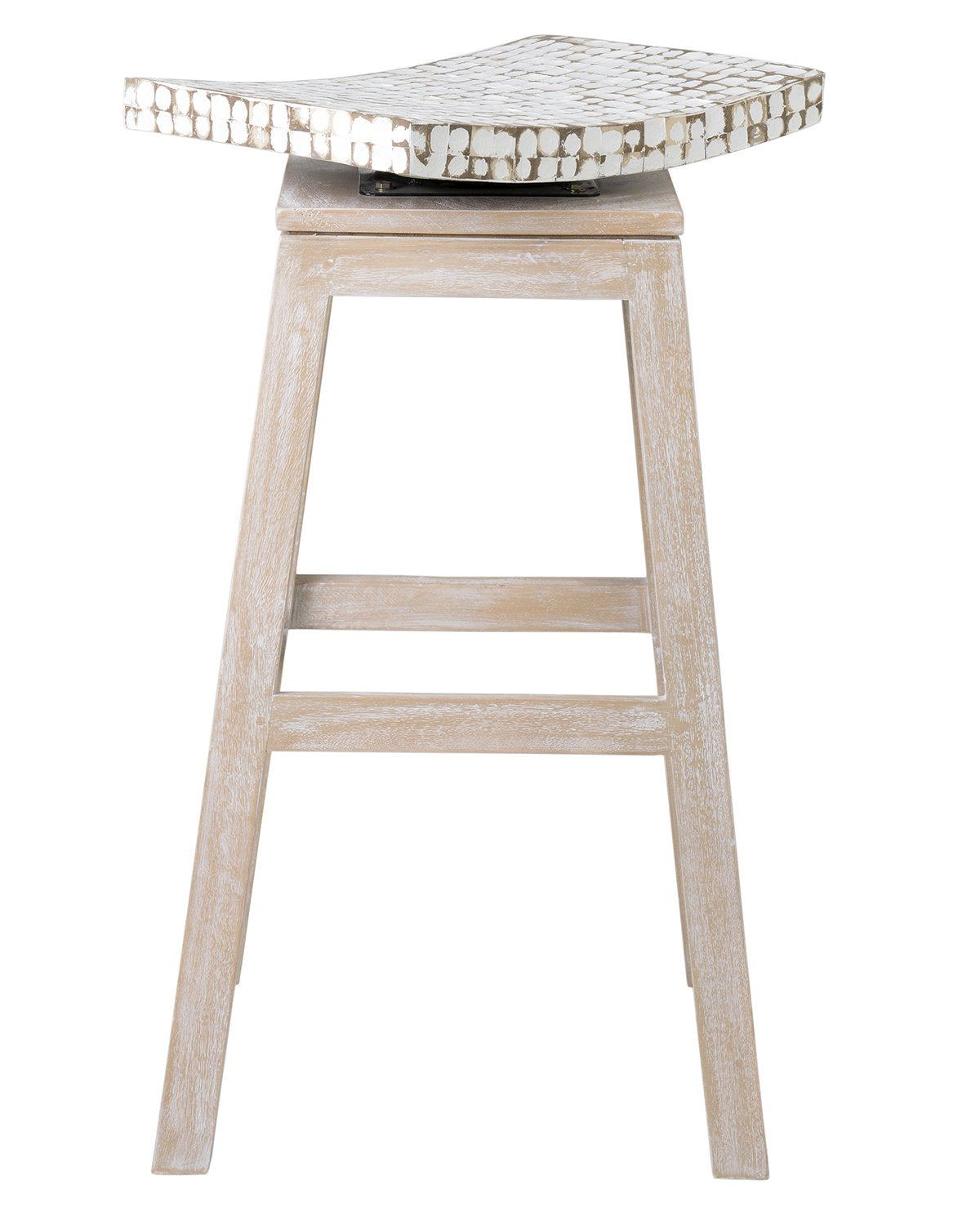 Lawson Wood &amp; Coconut Stool