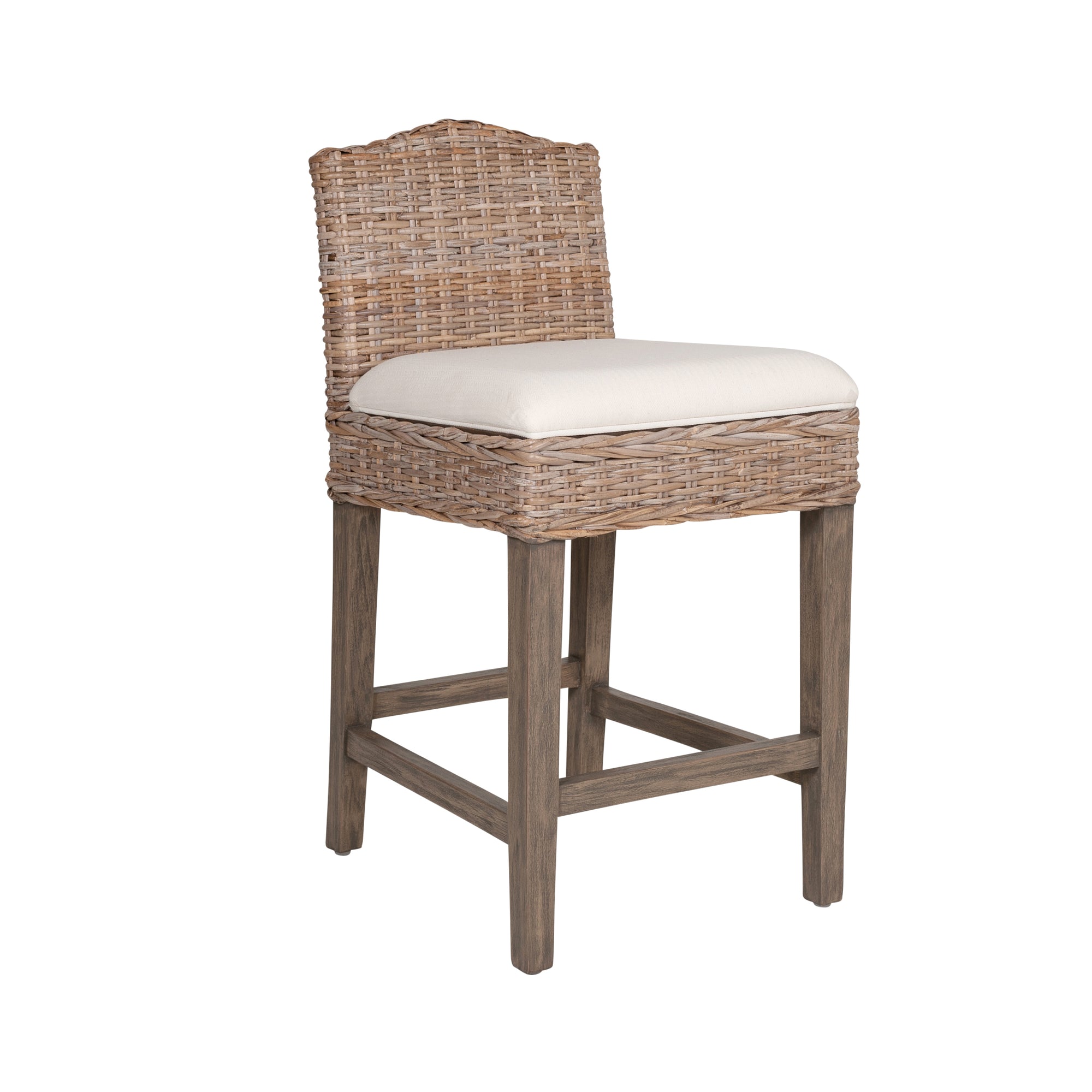 Duvall Rattan Stool