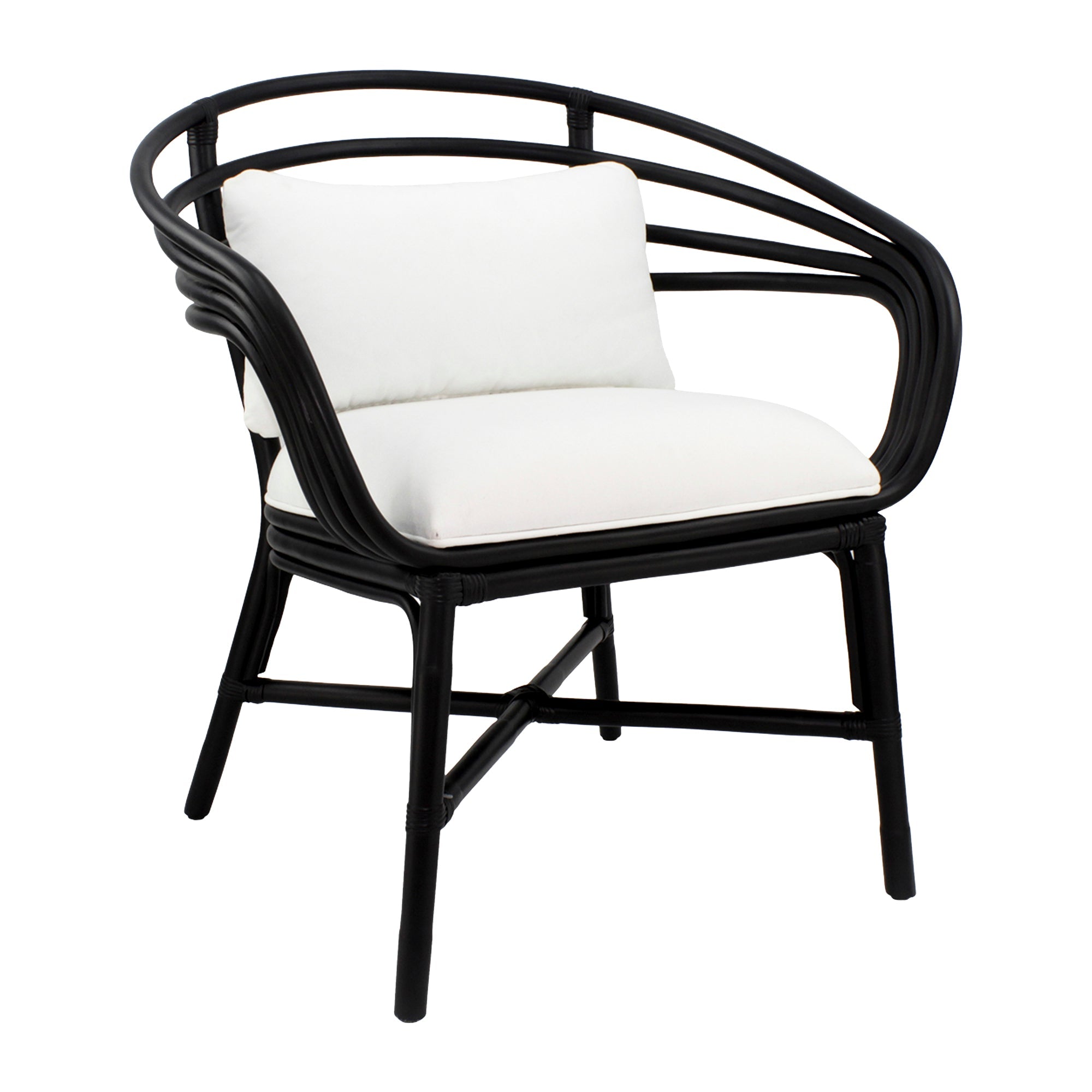 Indigo Road by Egypt Sherrod x East at Main Arden Rattan Occasional Chair