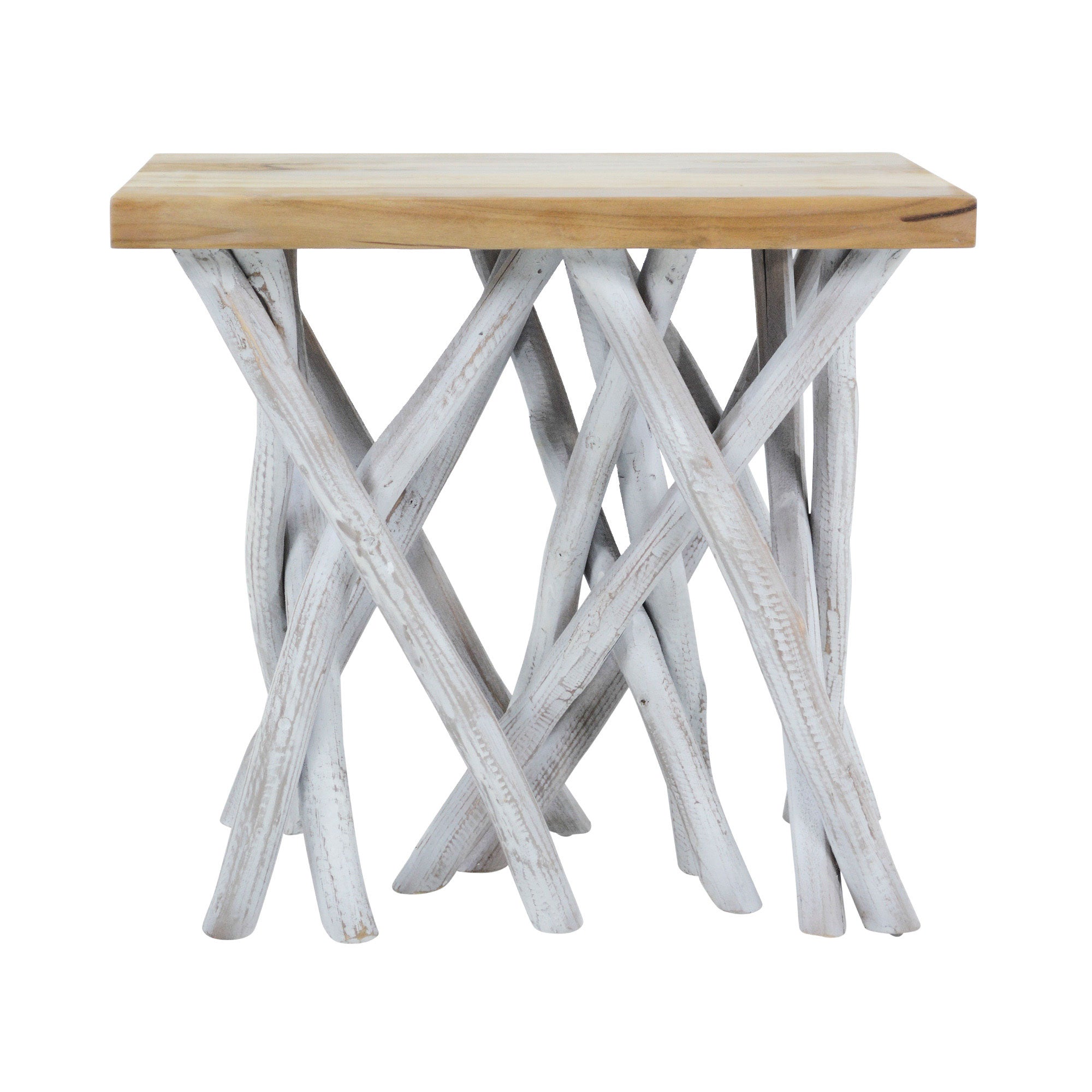 Natura Teak Branch Accent Table