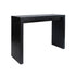 Black Jasper Waterfall Console Table Solid Wood console table