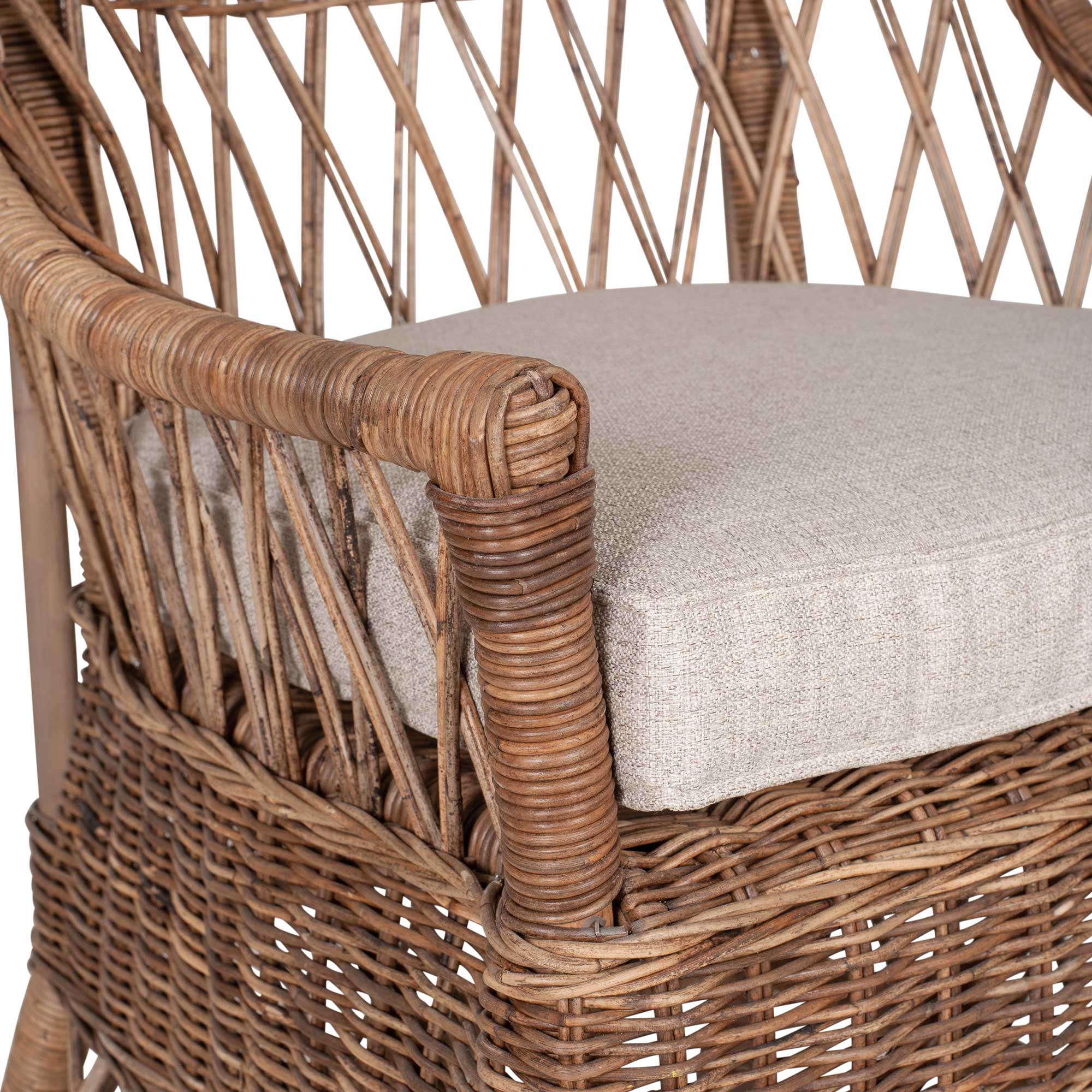 Bayside Raffia Arm Chair