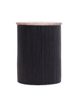 Indigo Road by Egypt Sherrod x East at Main Round Ribbed Storage Side Table
