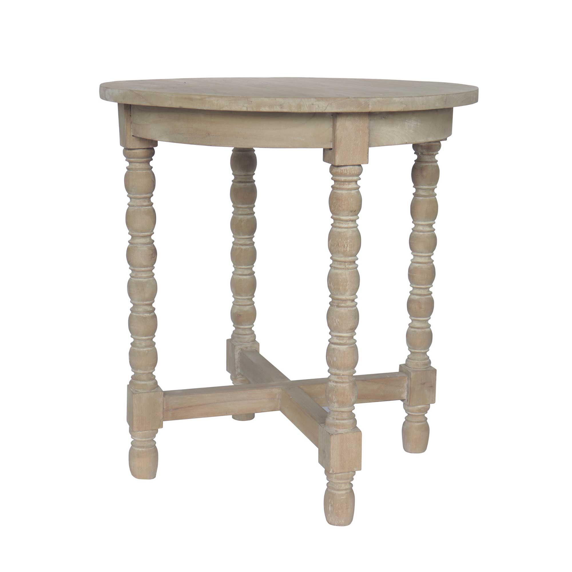 Adair Bobbin Turned Leg Side Table