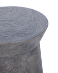 Indigo Road by Egypt Sherrod x East at Main Tapered Solid Wood Round Pedestal Side Table