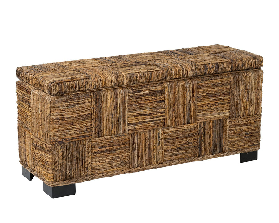 Brown Abaca Bench