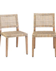 Celyn Rattan Dining Chairs(Set of 2)