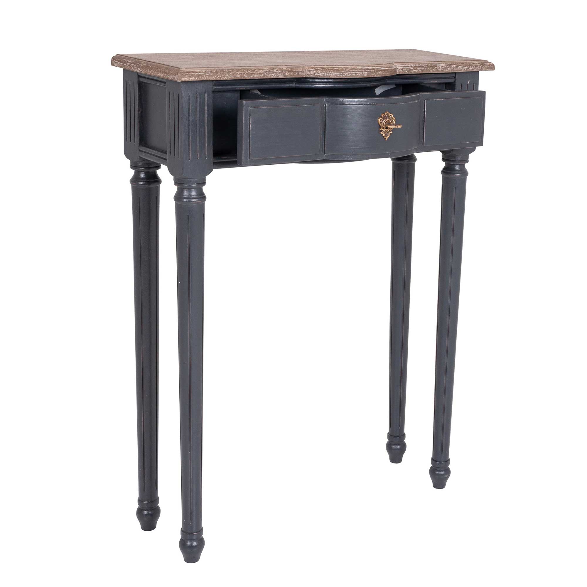 Tavolo consolle in legno massiccio di sheesham Vida XL Tavolo consolle in legno massiccio di sheesham Vida XL