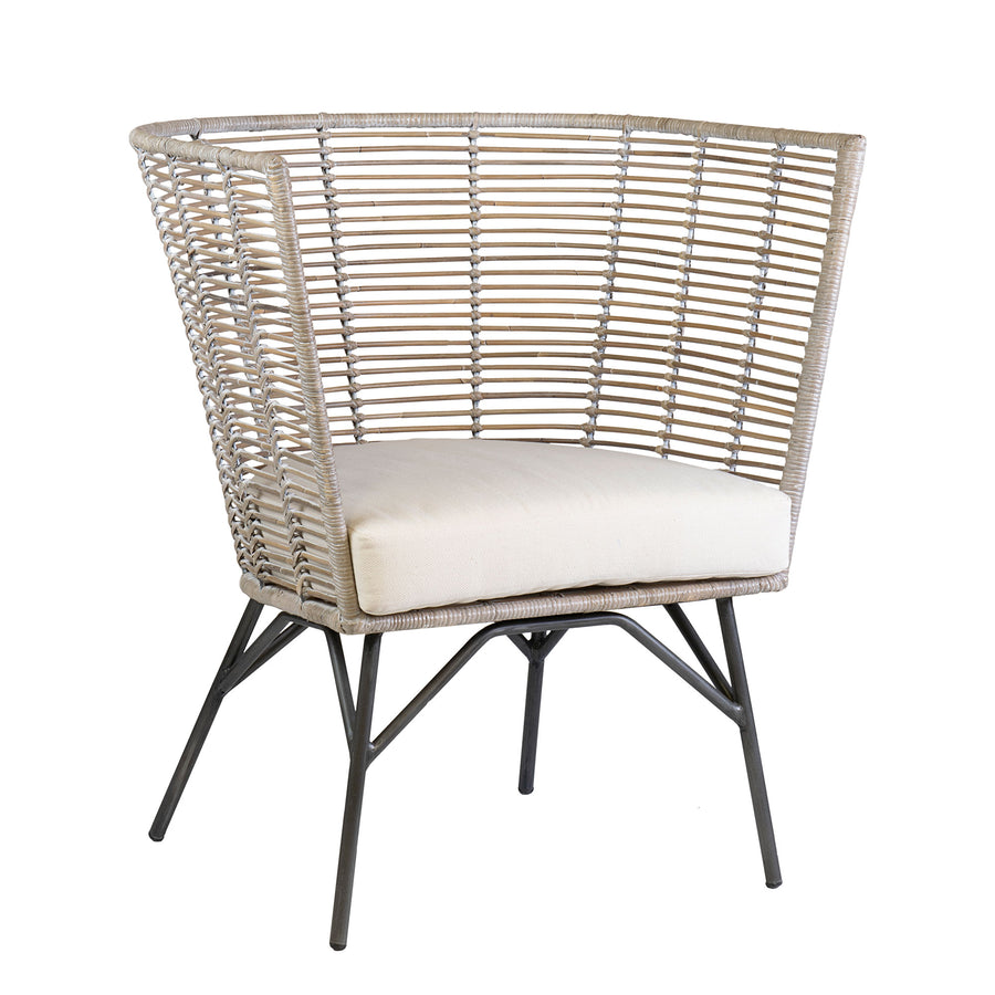 Hermes Rattan Occasional Chair