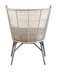 Hermes Rattan Occasional Chair