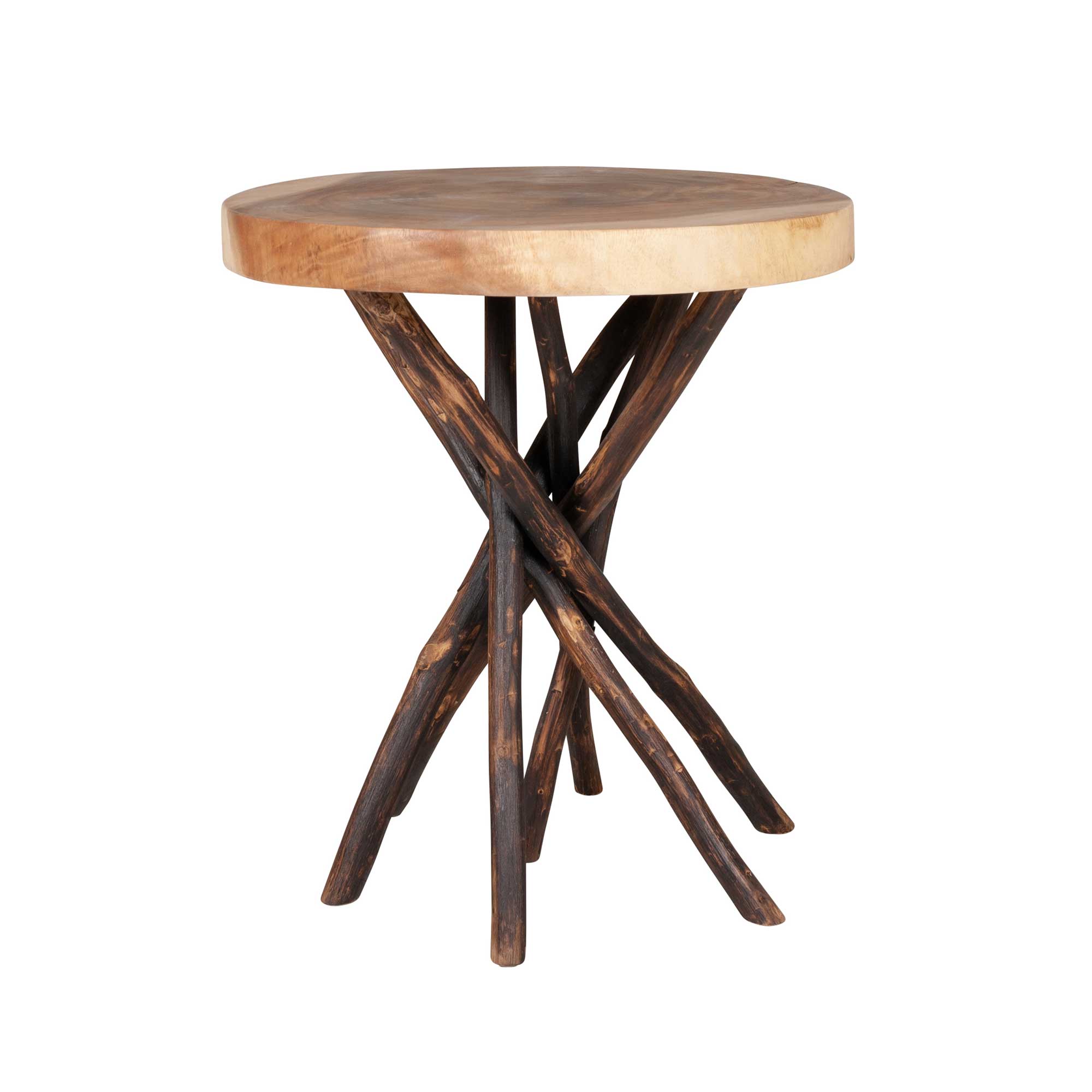 Merrill Teak Branch Accent Table