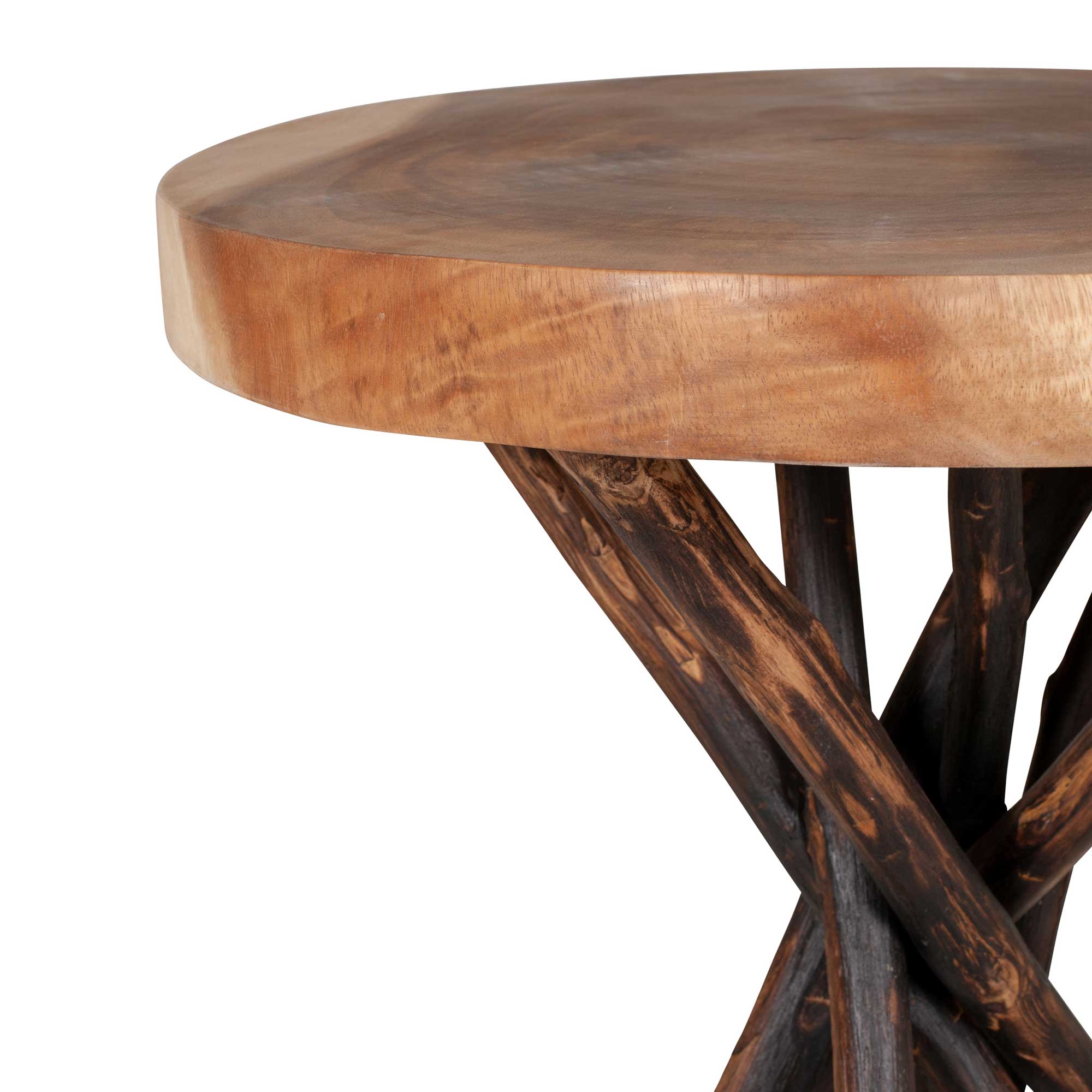 Merrill Teak Branch Accent Table