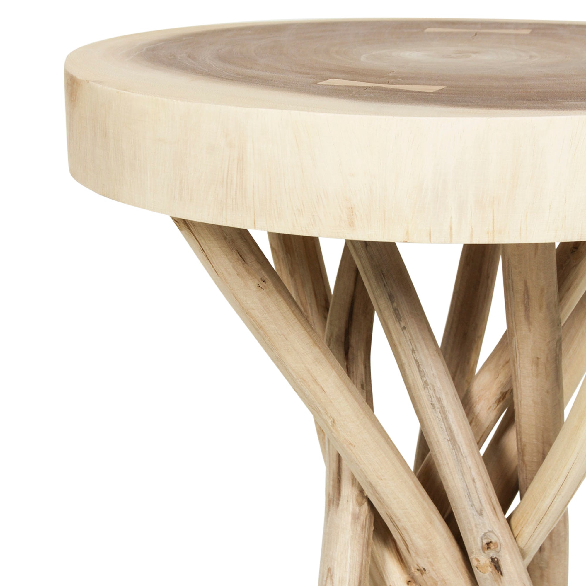 Merrill Teak Branch Accent Table