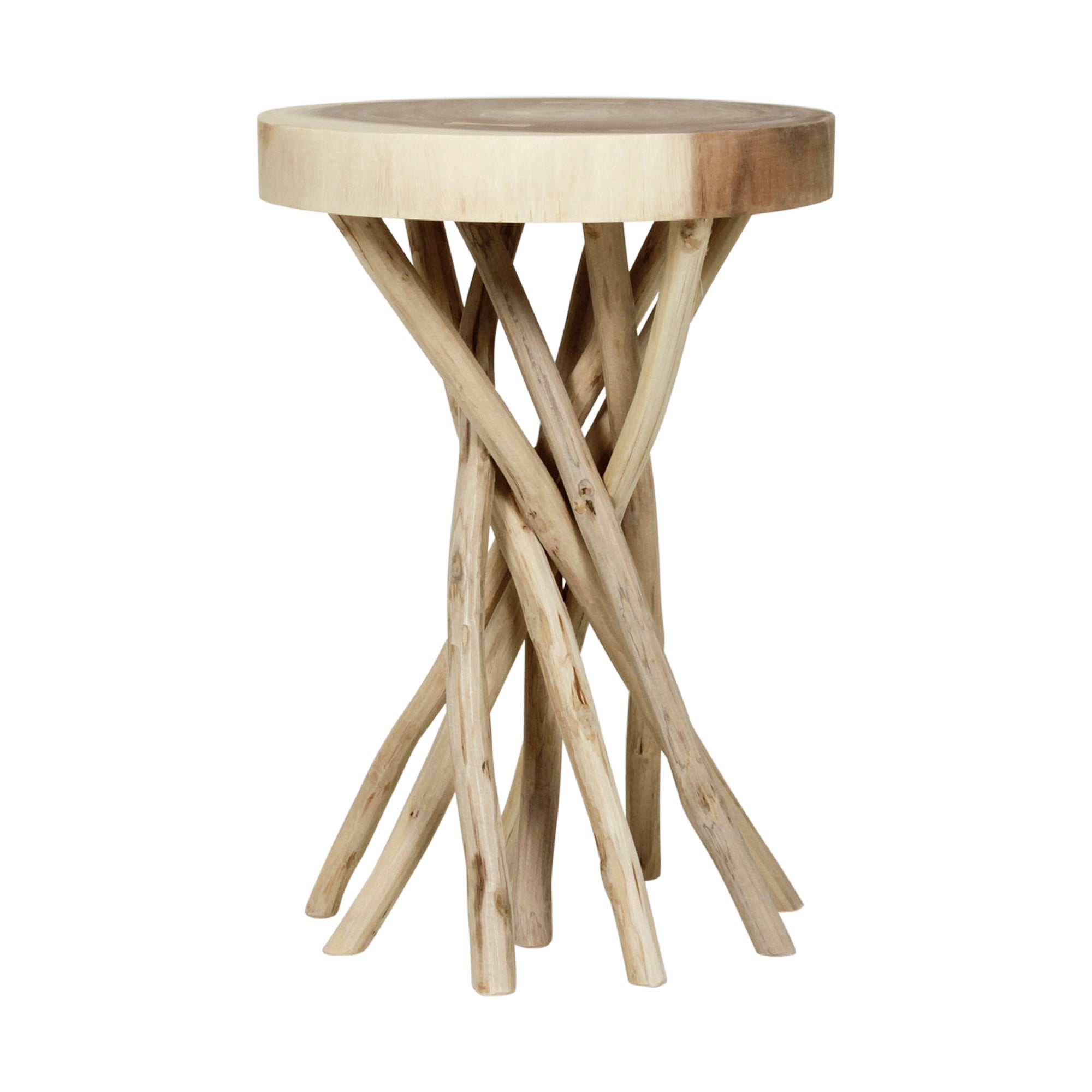 Merrill Teak Branch Accent Table