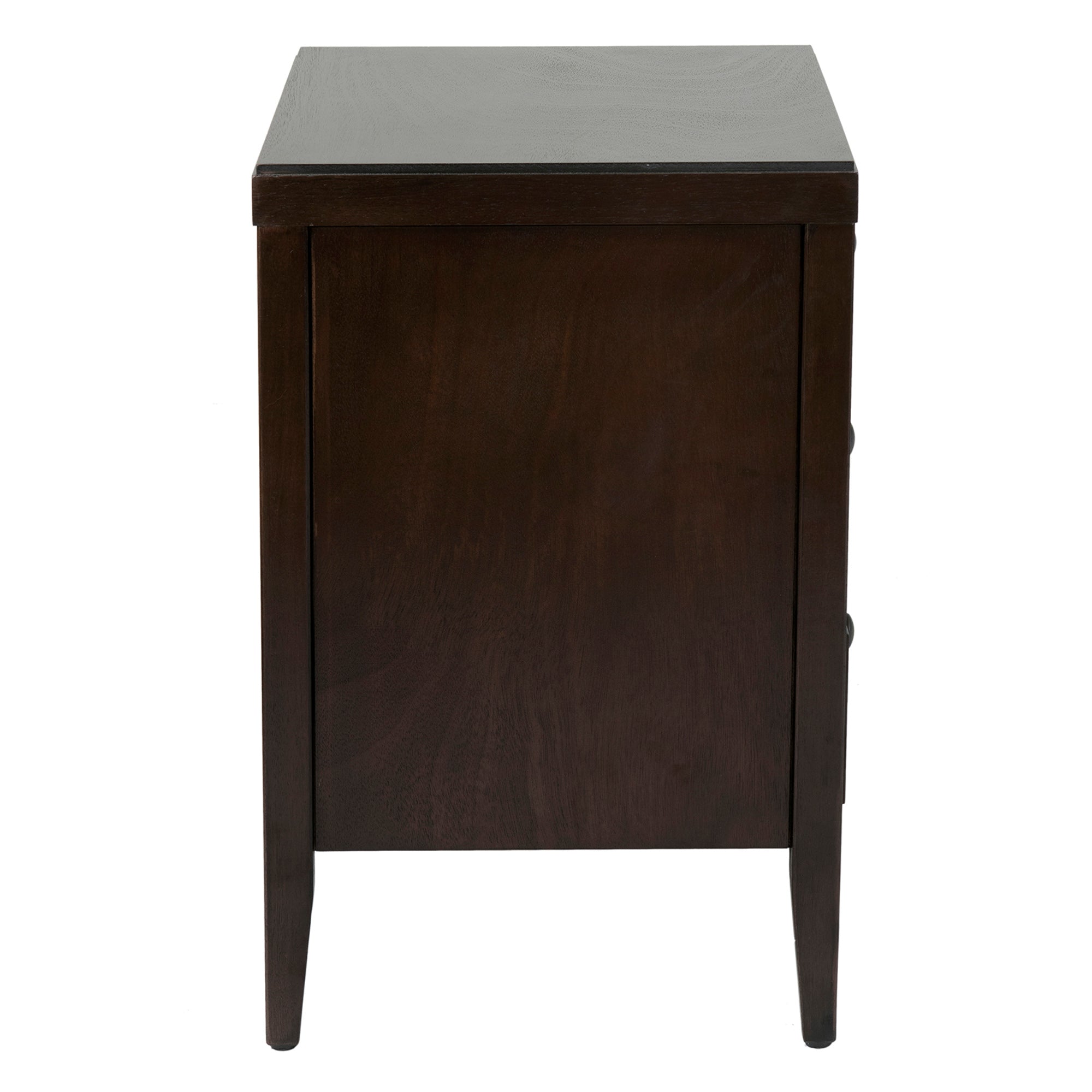 Webb 3 Drawer Solid Wood Nightstand