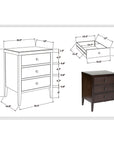 Webb Solid Nightstand