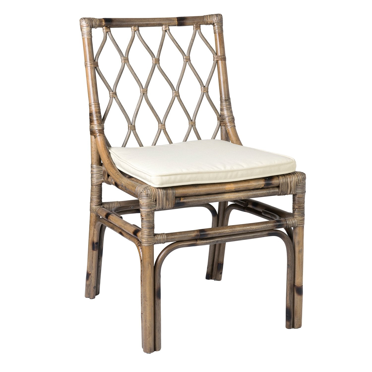 Sara Rattan Dining Chairs (Set of 2)