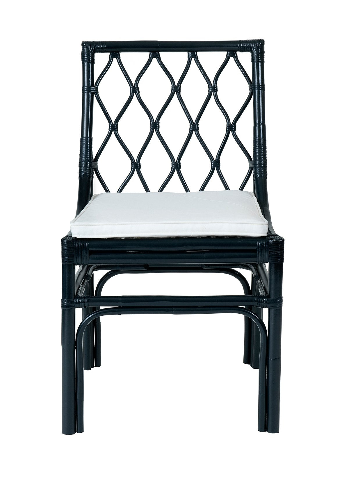 Sara Rattan Dining Chairs (Set of 2)