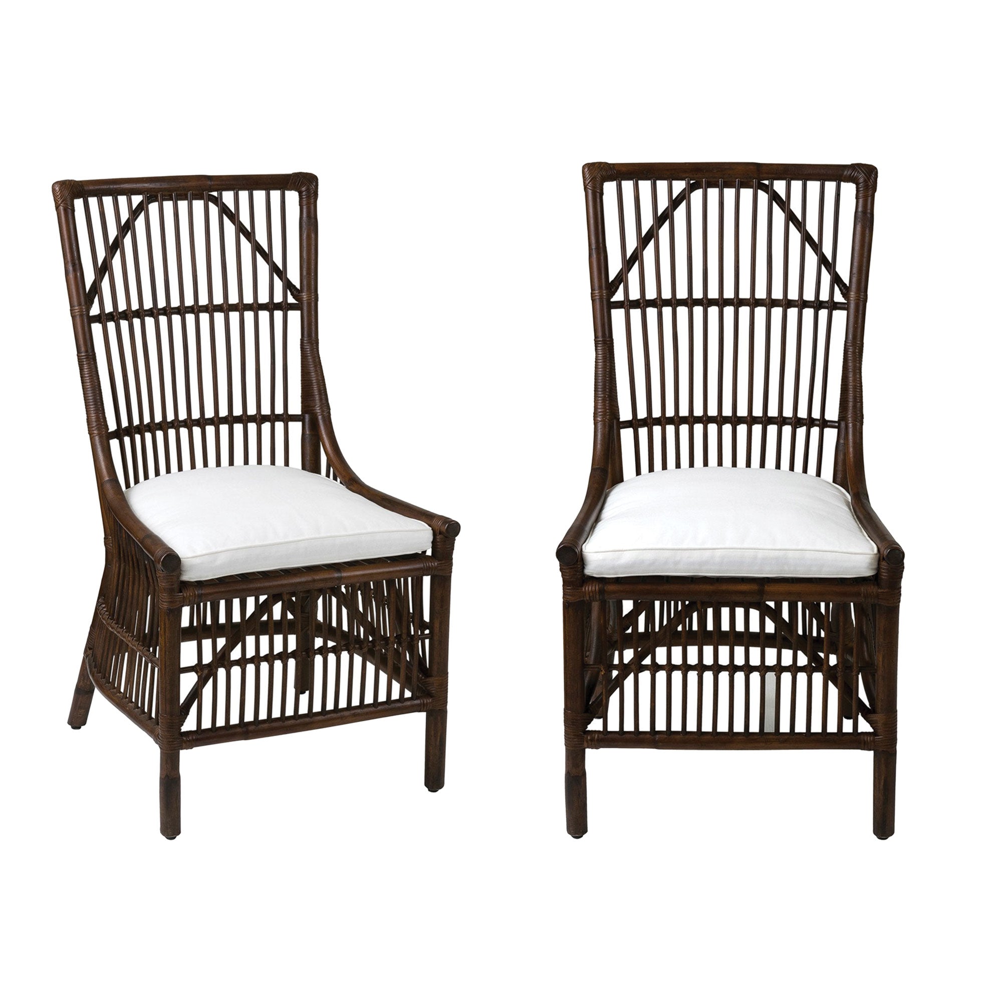 Edie Rattan Dining Chairs (Set of 2)