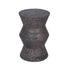 Grey Ziggy Side Table Munggur Wood accent side table