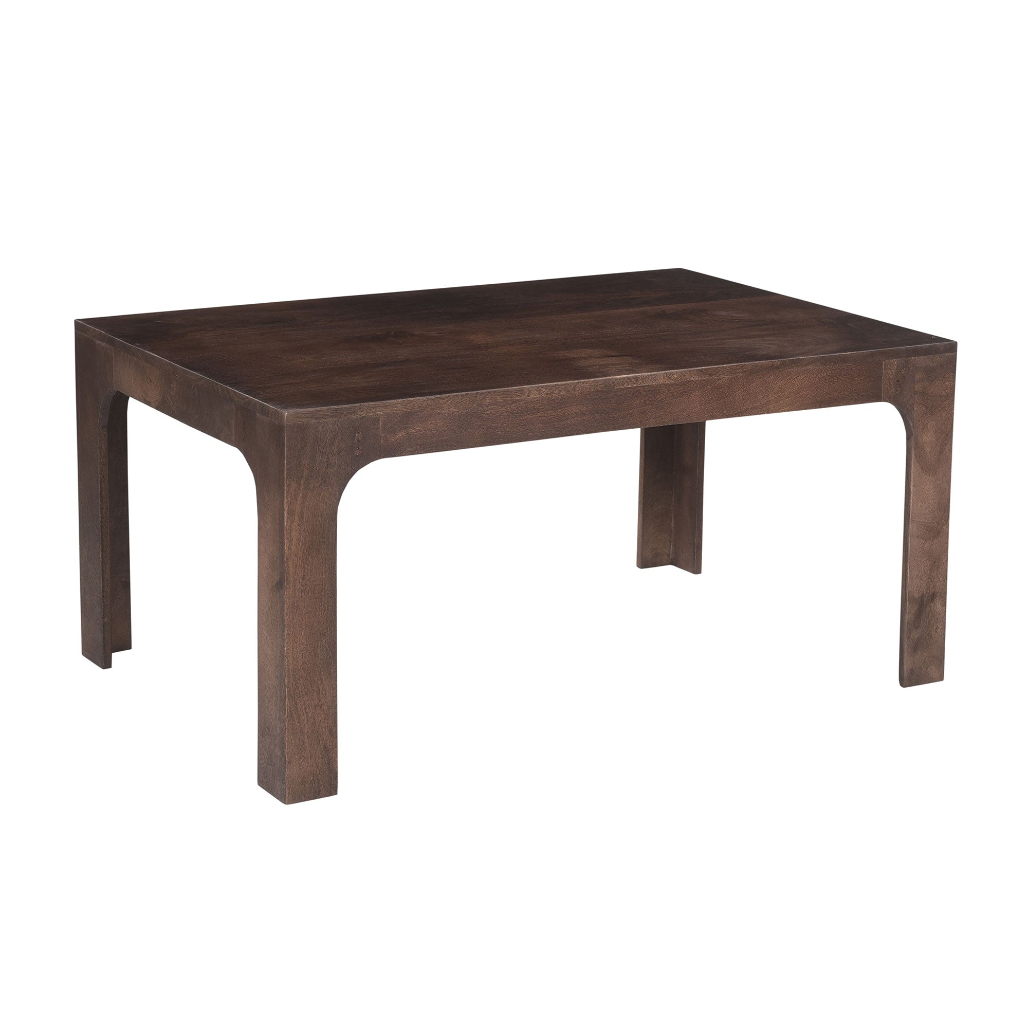 Arched Solid Wood Coffee Table